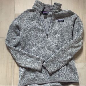 patagonia 1/4 zip better sweater